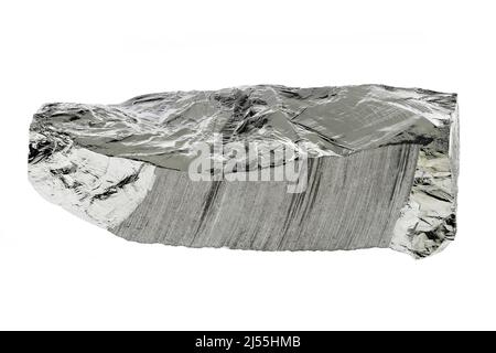 99.999% fine germanium isolated on white background Stock Photo