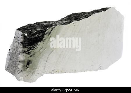 99.999% fine germanium isolated on white background Stock Photo