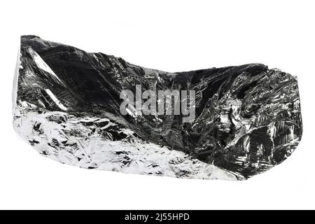 99.999% fine germanium isolated on white background Stock Photo