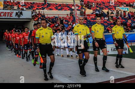 Actions of the soccer game between Cimarrones de Sonora vs Tuzos de Pachuca, day 2 of the Copa MX tournament. August 1, 2017. (© Photo: LuisGutierrez / NortePhoto.com) Acciones del juego de futbol entre Cimarrones de Sonora vs Tuzos de Pachuca, jornada 2 del torneo Copa MX.  1 agosto 2017.  (© Photo: LuisGutierrez / NortePhoto.com) Stock Photo