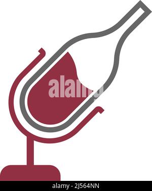 Microphone, mic icon logo design illustration vector Stock Vector