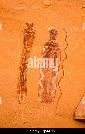 The Perfect Panel is an ancient rock art pictograph panel in the Glen