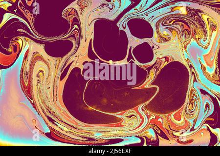 Abstract creative marbling pattern for fabric, design background texture abstract Stock Photo