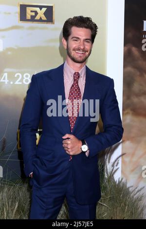 April 20, 2022, Los Angeles, CA, USA: LOS ANGELES - APR 20:  Andrew Garfield at the FX's Under The Banner of Heaven TV Series Premiere at Hollywood Athletic Club on April 20, 2022  in Los Angeles, CA (Credit Image: © Kay Blake/ZUMA Press Wire) Stock Photo
