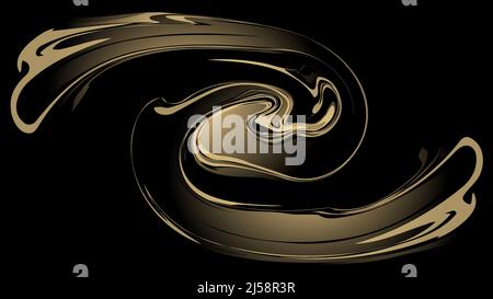 Vector marble texture. Liquid abstract background with light marble texture. Bright color elegant abstract background with fluid liquid shapes. Stock Vector