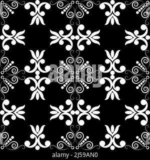 Sample  traditional ornament of the peoples and countries of Asia, in which saturated colors attract luck and wealth. Women's woven carpets with ornam Stock Vector