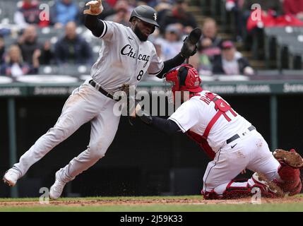 Cleveland, USA. 21st Apr, 2022. Chicago White Sox's manager Tony