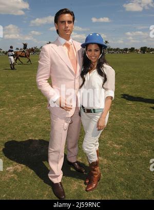 Wellington, United States Of America. 14th Mar, 2010. WEST PALM BEACH, FL - MARCH 14: Kourtney Kardashian and Scott Disick with their young son Mason Dash Disick in tow take a polo lesson with top ranked american polo player Nic Roldan. The couple was joined by sister Khloe Kardashian. The kardashian clan had a great afternoon, riding horses and joking around while they sipped champagne at the International polo club palm beach on March 14, 2010 in Wellington, Florida. People: Khloe Kardashian Scott Disick Credit: Storms Media Group/Alamy Live News