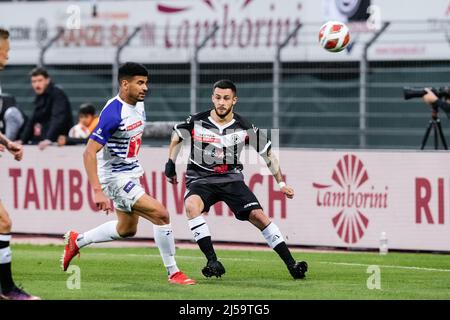 Lugano, Switzerland. 21st Apr, 2022. Ardon Jashari (#30 FC Luzern) during  the Swiss Cup semifinal match between FC Lugano and FC Luzern at Cornaredo  Stadium in Lugano, Switzerland Cristiano Mazzi/SPP Credit: SPP