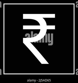 Vector illustration of Indian Rupee symbol Stock Vector Image & Art - Alamy