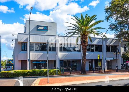 ANZ Bank Building, Peel Street Tamworth Australia. Stock Photo