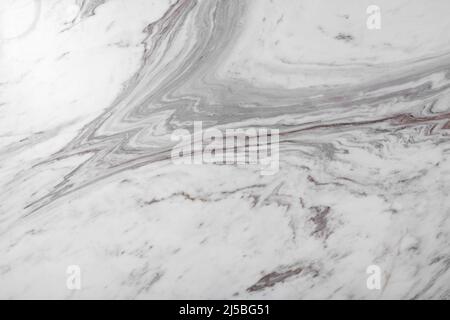 Onda Bianca polished marble texture, natural stone background. Stock Photo