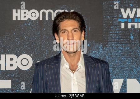 New York, USA. 21st Apr, 2022. NEW YORK, NEW YORK - APRIL 21: Jon Bernthal attends HBO's 'We Own This City' New York Premiere at Times Center on April 21, 2022 in New York City. Credit: Ron Adar/Alamy Live News Stock Photo