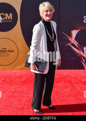 Los Angeles, USA. 21st Apr, 2022. HOLLYWOOD, LOS ANGELES, CALIFORNIA, USA - APRIL 21: American actress Dee Wallace arrives at the 2022 TCM Classic Film Festival Opening Night 40th Anniversary Screening Of 'E.T. The Extra-Terrestrial' held at the TCL Chinese Theatre IMAX on April 21, 2022 in Hollywood, Los Angeles, California, United States. (Photo by Image Press Agency) Credit: Image Press Agency/Alamy Live News