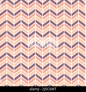 Seamless abstract pattern. Purple and pink chevron patterns can be used for tile, wallpaper, textile, wrapping paper, web page background. Stock Photo