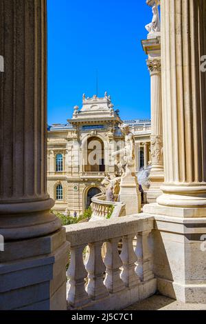 Palais Longchamps,  Marseille France Paca Stock Photo