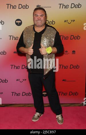 Sydney, Australia. 22nd April 2022. Red carpet arrivals at the world premiere of The Deb. Pictured:  Trevor Ashley Credit: Richard Milnes/Alamy Live News Stock Photo