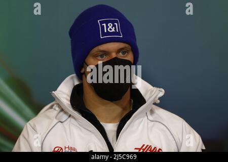 Imola, Italy. 22nd Apr, 2022. SCHAFER Markus, Non-Executive Chairman of Mercedes AMG F1 Team, portrait, press conference during the Formula 1 Grand Premio del Made in Italy e dell'Emilia-Romagna 2022, 4th round of the 2022 FIA Formula One World Championship, on the Imola Circuit, from April 22 to 24, 2022 in Imola, Italy - Photo: Dppi        /DPPI/LiveMedia Credit: Independent Photo Agency/Alamy Live News Credit: Independent Photo Agency/Alamy Live News Stock Photo