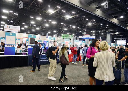 MIAMI BEACH, FL - APRIL 18: Atmosphere during eMerge Americas 2022 at the Miami Beach Convention Center on April 18, 2022 in Miami Beach, Florida.  Credit: MPI10 / MediaPunch Stock Photo