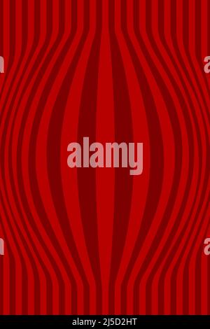 Op art illusion pattern. Distortion abstract background Stock Vector