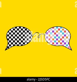 Psychotherapy icon, hand drawn doodle concept help of psychologist, business consulting. Vector illustration Stock Vector