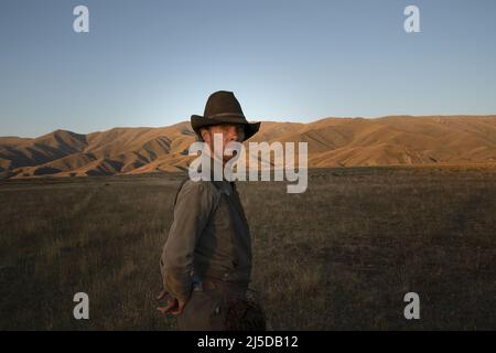 The Power of the Dog Year : 2021 New Zealand / UK / Canada / Australia Director : Jane Campion Benedict Cumberbatch Stock Photo