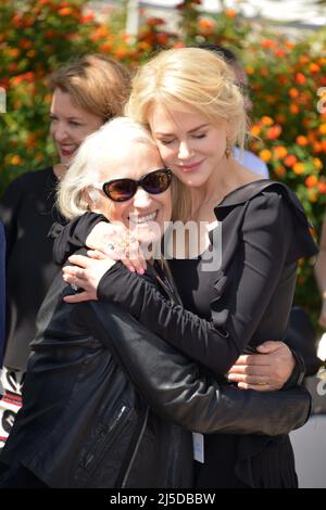 Jane Campion, Nicole Kidman Photocall of the series 'Top of the Lake : China Girl' 70th Cannes Film Festival May 23, 2017 Stock Photo