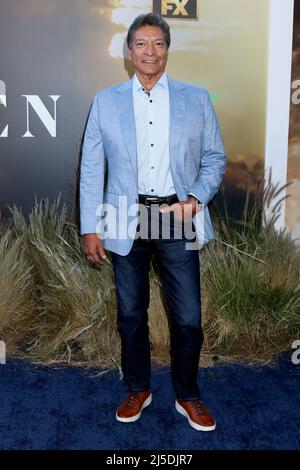 Los Angeles, USA. 20th Apr, 2022. Gil Birmingham at the FX's Under The Banner of Heaven TV Series Premiere at Hollywood Athletic Club on April 20, 2022 in Los Angeles, CA (Photo by Katrina Jordan/Sipa USA) Credit: Sipa USA/Alamy Live News Stock Photo