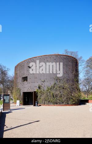 The Museum of Danish Resistance (Frihedsmuseet), designed by Lundgaard & Tranberg Arkitekter, completed 2019; Copenhagen, Denmark Stock Photo