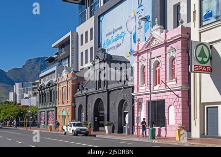 Cape Quarter Mall / CQ 27 in the neighbourhood of De Waterkant in the city Cape Town / Kaapstad, Western Cape Province, South Africa Stock Photo