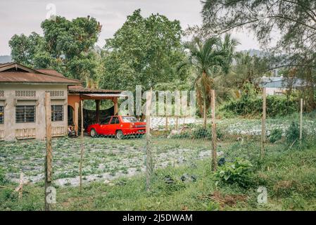 Daily life in Balik Pulau area, Southwest Penang Island District, Penang Island, Malaysia Stock Photo