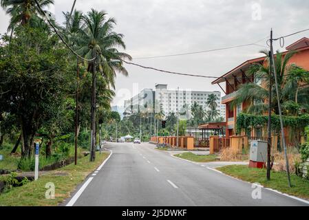 Daily life in Balik Pulau area, Southwest Penang Island District, Penang Island, Malaysia Stock Photo