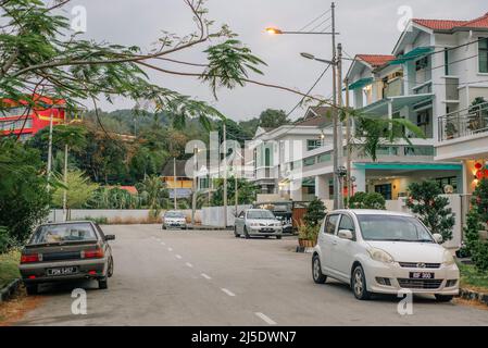 Daily life in Balik Pulau area, Southwest Penang Island District, Penang Island, Malaysia Stock Photo