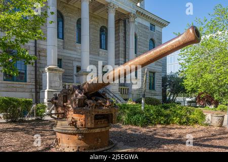 The Old Courthouse on the Square (DeKalb County Court House) which now houses the DeKalb History Center & Museum in downtown Decatur, Georgia. (USA) Stock Photo