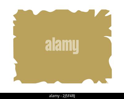 vector illustration of an old torn paper Stock Vector