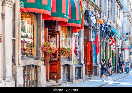 Daily Life in Montreal City, Canada, 2017 Stock Photo