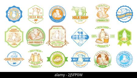 Set of vector badges stickers on catching fish seafood adventure fishing  club shop badge vector illustration Stock Vector by ©VectorShow 175492694