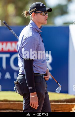 Karlkurla, Australia, 23 April, 2022. Josh Armstrong during the 2021 CKB WA PGA Championship, part of the ISPS HANDA PGA Tour of Australasia on April 23, 2022 at Kalgoorlie Golf Course in Kalgoorlie, Australia. Credit: Graham Conaty/Speed Media/Alamy Live News Stock Photo