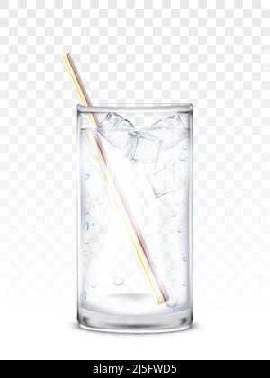 Realistic Glass Cup With Water. Transparent Glassware On Transparent  Background. Vector Illustration Royalty Free SVG, Cliparts, Vectors, and  Stock Illustration. Image 112227164.
