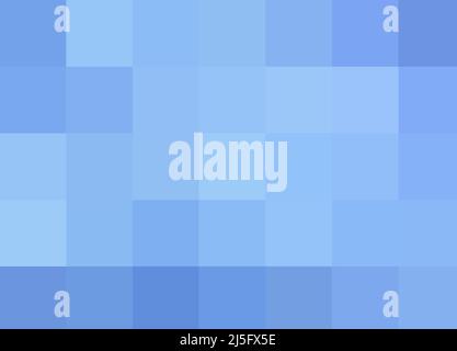 Background from light blue squares. Blue geometric texture. A backing of mosaic squares for publication, poster, calendar, post, screensaver Stock Vector