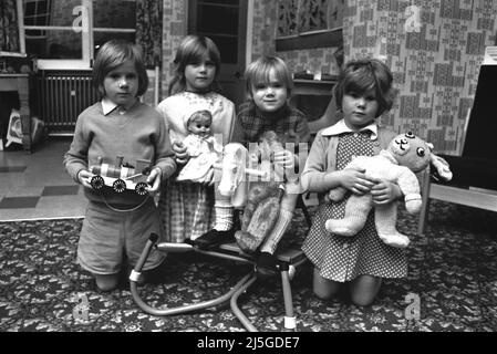 Ripper victim Wilma McCann’s children Stock Photo