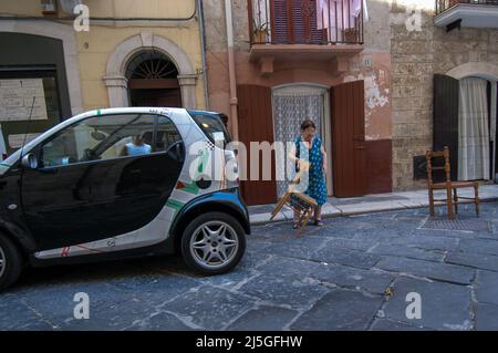 Bari, Italy 11/07/2005: città vecchia - old town. © Andrea Sabbadini Stock Photo