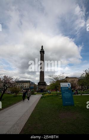 Melville Monument, Edinburgh, Scotland Stock Photo