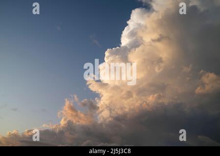 Big cloud cloudscape in afternoon Stock Photo
