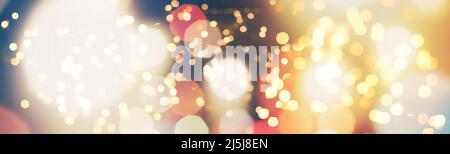 light color blur bokeh for background, abstract background. Bokeh light, shimmering blur lights on red.Cosmic explosion.Abstract blurred background in Stock Photo