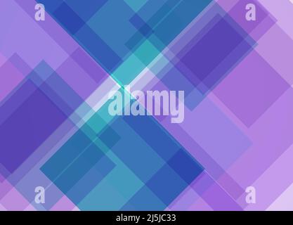 Abstract square blue violet pink vector background wallpaper. Stock Vector