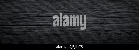 Black or dark gray painted wooden plank texture background Stock Photo
