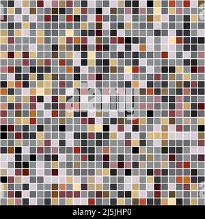 Pixel pattern mosaic background vector illustration Stock Vector