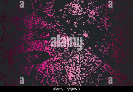 Luxury black violet metal gradient background with distressed metal plate texture. Vector illustration Stock Vector