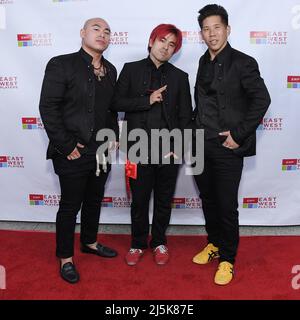 Andy Brian (L-R) Martial Club - Brian Le, Andy Le and Daniel Mah at the East West ...